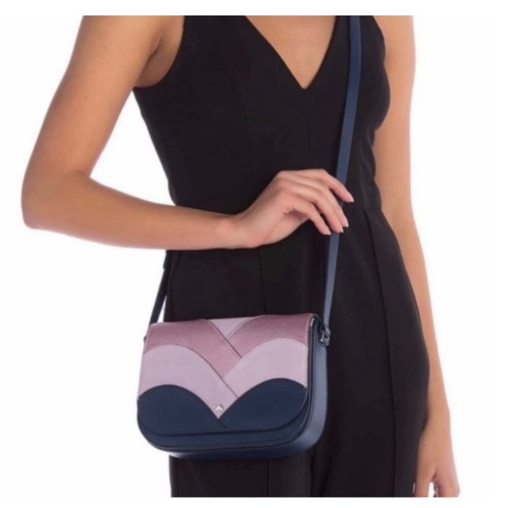 Nadine Patchwork Medium Flap Shoulder Bag - image 3